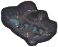Plan de la Grotte Verlamer dans Pokémon Ultra-Soleil et Ultra-Lune.