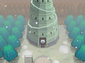 L'extérieur de la Tour des Cieux dans Pokémon Noir et Blanc.