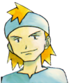 Artwork de Mortimer pour Pokémon Or, Argent et Cristal.