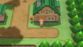 La maison du joueur dans Pokémon Diamant Étincelant et Perle Scintillante.
