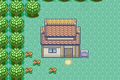 La maison du joueur dans Pokémon Émeraude.