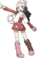 Artwork d'Aurore dans Pokémon Platine.
