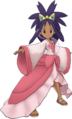 La tenue « Maître » d'Iris dans Pokémon Masters EX.