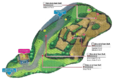 Plan de la Route 17 dans Pokémon Soleil et Lune.