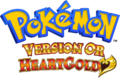 Logo de Pokémon Or HeartGold.
