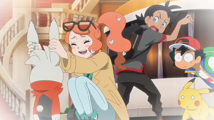 Fichier:LV042 - Lapyro de Goh et Pikachu de Sacha (Flash-back).png