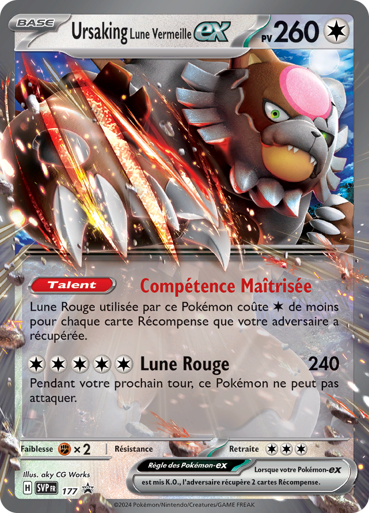 Ursaking Lune Vermeille-ex (Promo SV 177)