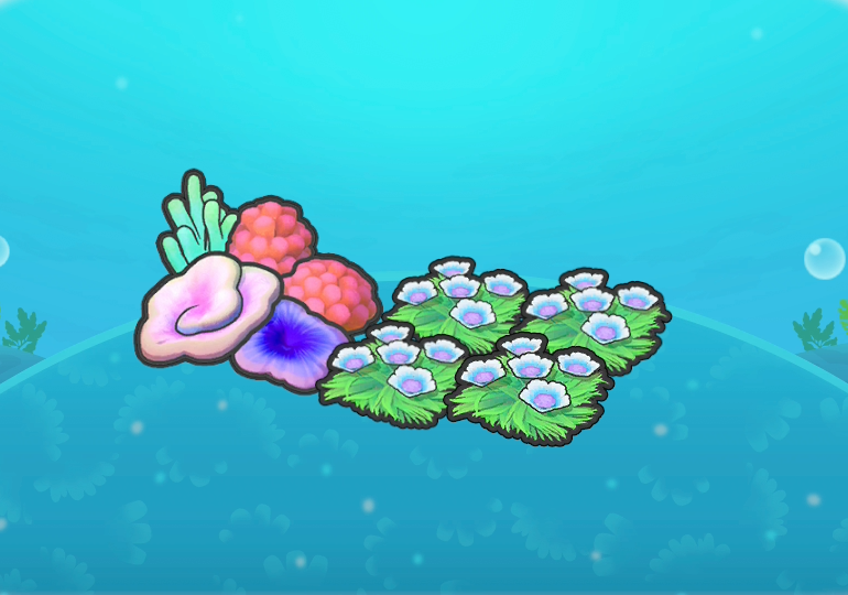 Fichier:Parterre de fleurs ondoyantes et coraux Pokopia.png