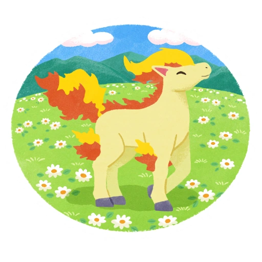 Fichier:Sticker Journée communauté Ponyta 1 - GO.png