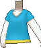 Sprite T-Shirt Col V Bleu Ciel XY.png