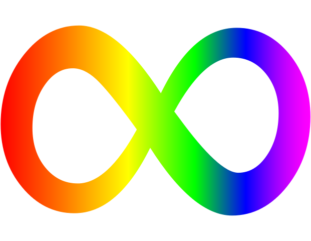 Fichier:621px-Autism spectrum infinity awareness symbol.svg.png