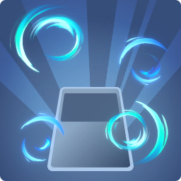 Fichier:Sprite Effet déco (combat) - Anneaux tourbillonnants bleu clair JCCP.png