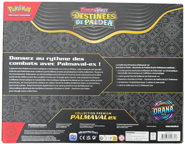 Fichier:Collection Premium Écarlate et Violet Destinées de Paldea Palmaval-ex Verso.png