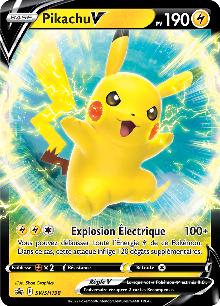 Pikachu-V (Promo SWSH 198)