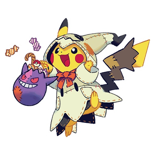 Fichier:Sticker Halloween 2020 (Pikachu) - GO.png