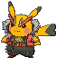 Pikachu Rockeur chromatique