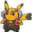 Pikachu Rockeur chromatique