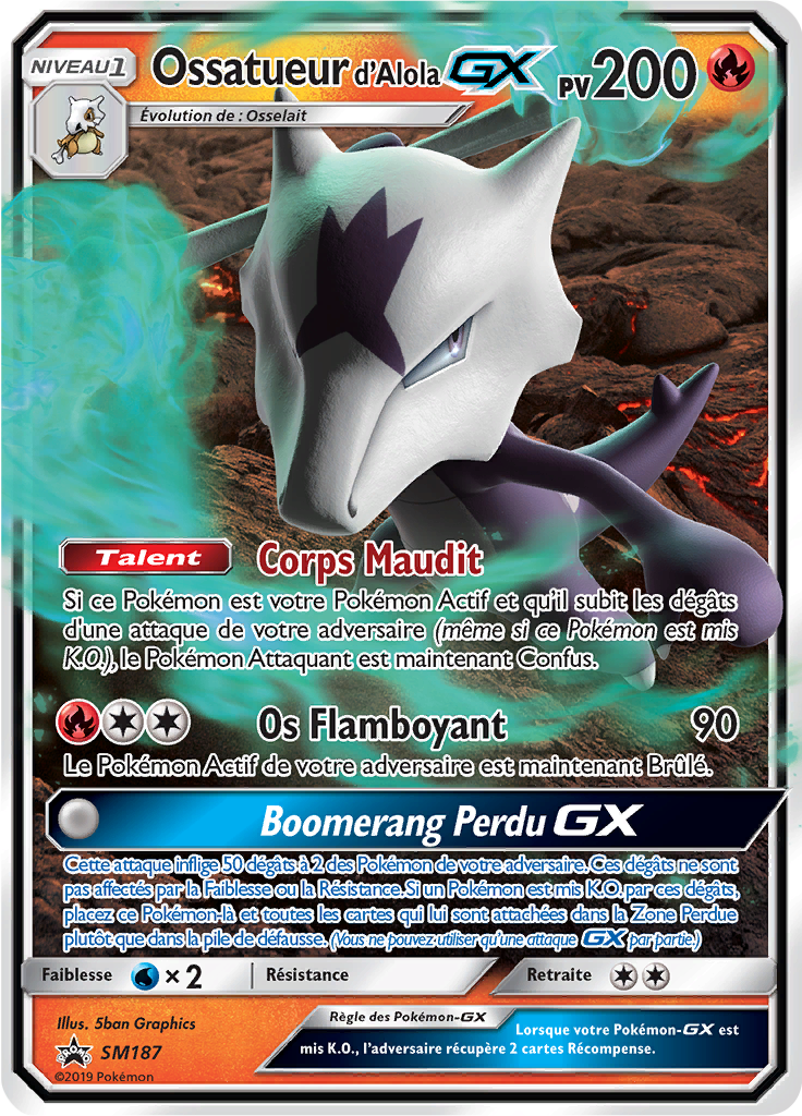 Ossatueur d'Alola-GX (Promo SM 187)