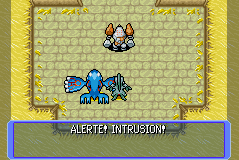 Combat contre Regirock...