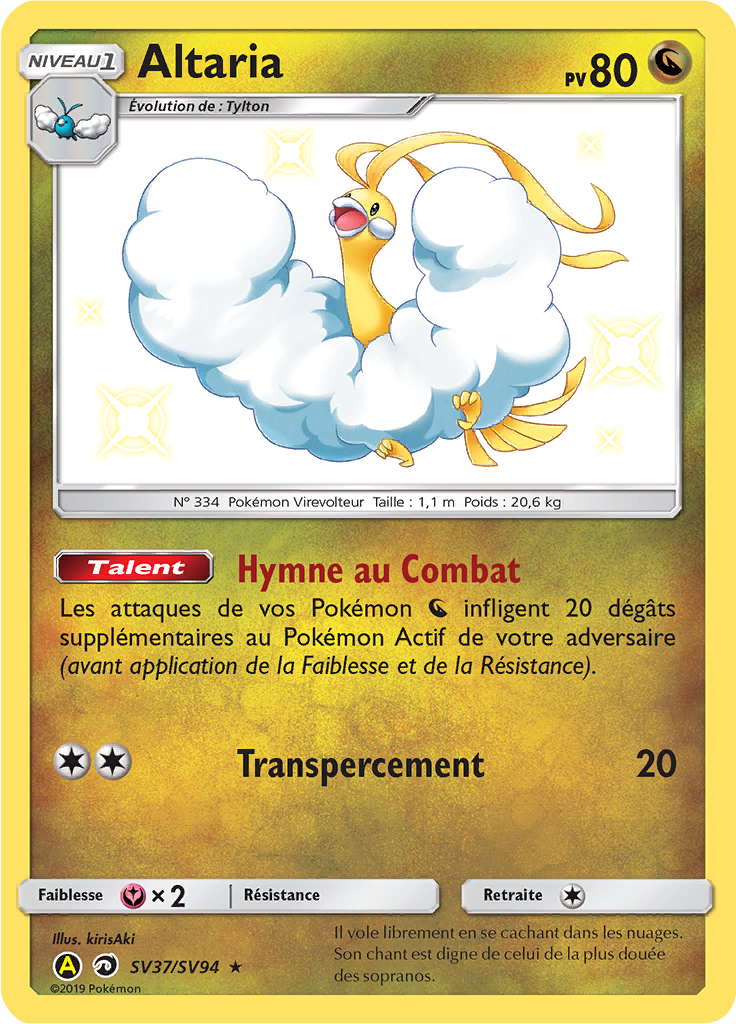 Altaria (Destinées Occultes SV37)