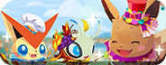 Fichier:Bannière Livraison Évoli Festival, Celebi Récolte automnale et Victini Chef ardent CM.png