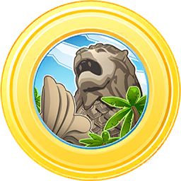 Fichier:Médaille Zone Safari de Pokémon GO (Sentosa) - GO.png