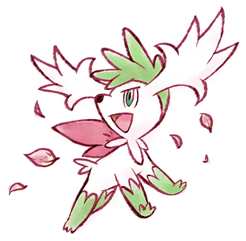 Fichier:Sticker Pokémon GO Fest 2022 (Shaymin) - GO.png
