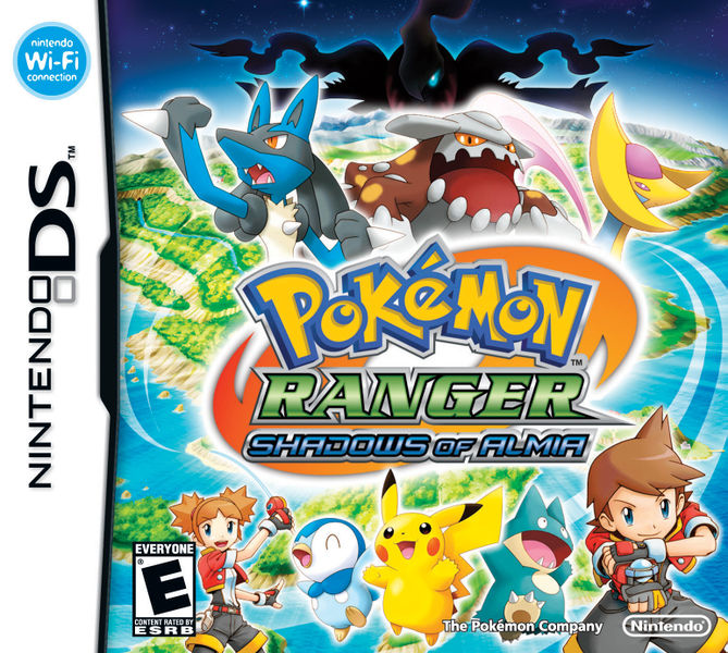 Fichier:Jaquette américaine de Pokémon Ranger 2.png