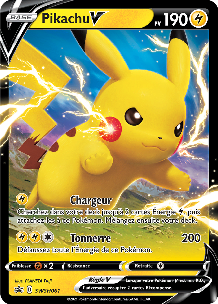 Pikachu-V (Promo SWSH 061)