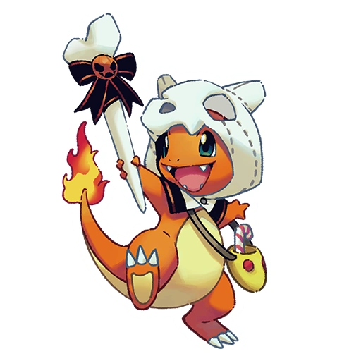 Fichier:Sticker Halloween 2020 (Salamèche) - GO.png