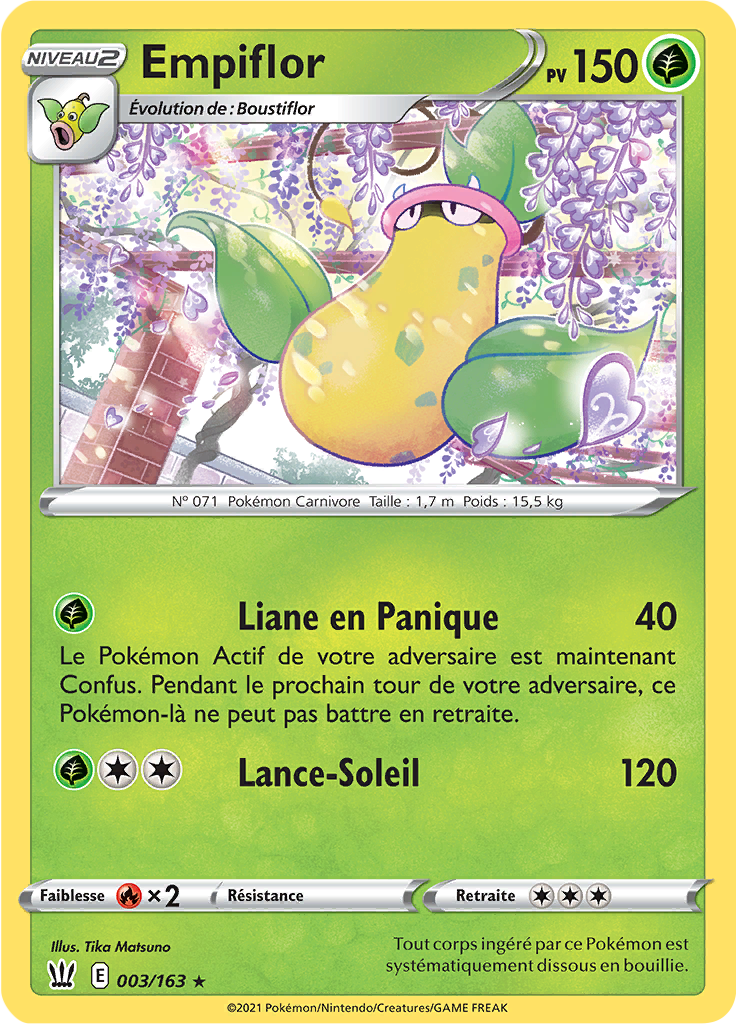 Empiflor (Épée et Bouclier Styles de Combat 003)