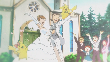 Fichier:XY078 - Pikachu de la femme de Jean-Jacques et Pikachu de Jean-Jacques (Flash-back).png