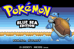 Pokémon Blue Sea - Écran titre.png
