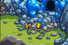 Les compères arrivent à l'entrée de la Grotte Lapis.