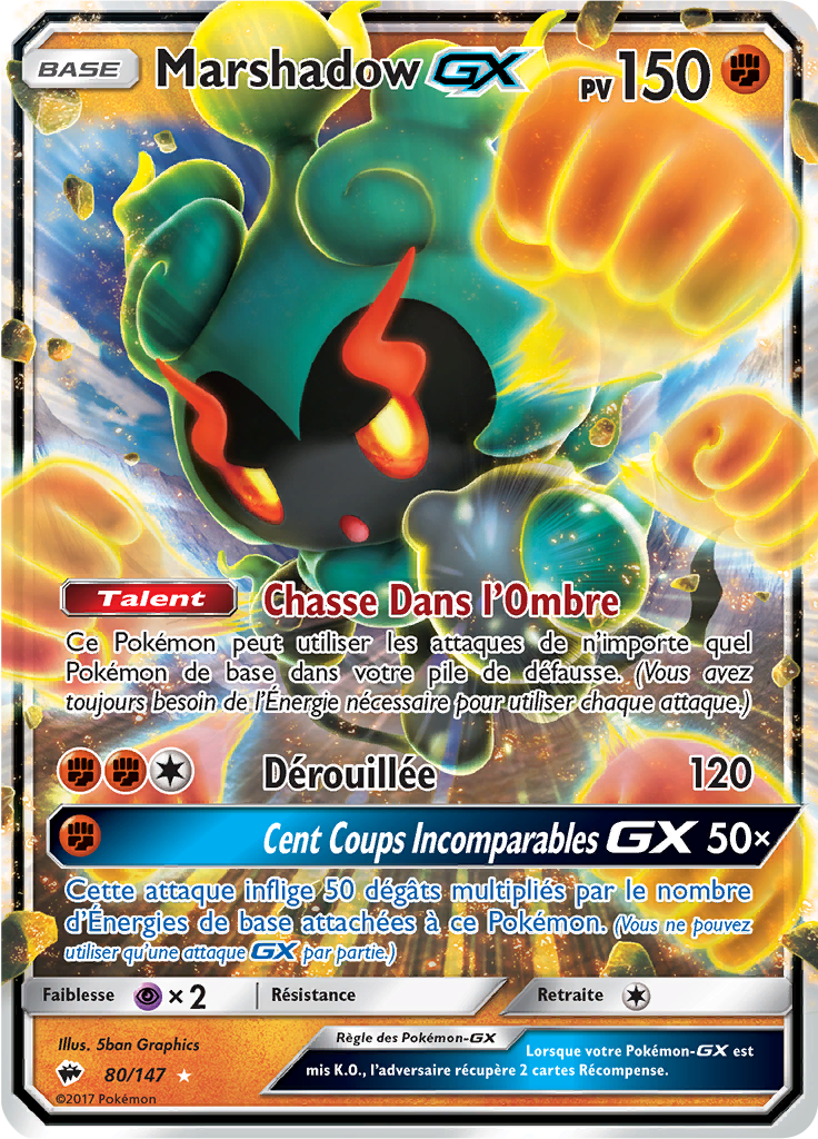 Marshadow-GX (Soleil et Lune Ombres Ardentes 80)