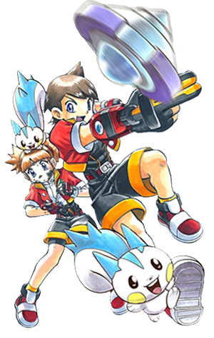 Fichier:Primo et Clara-Pokémon Ranger Batonnage.png