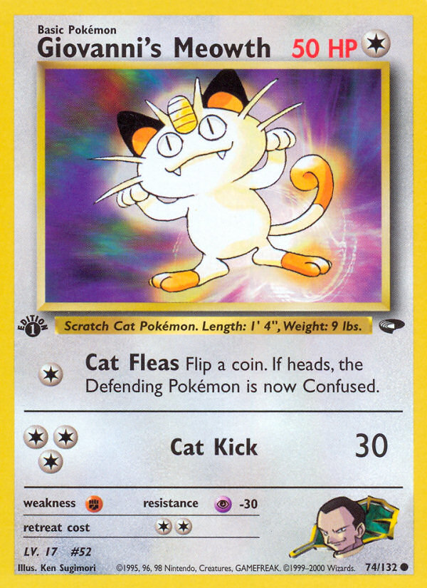 Giovanni's Meowth (Gym Challenge 74)