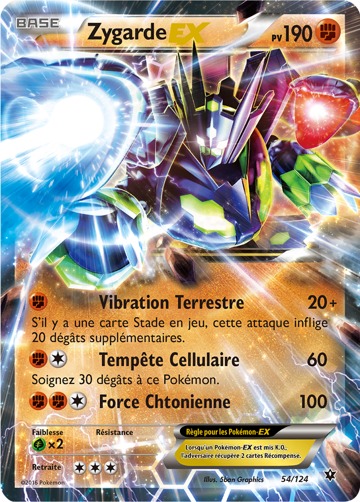 Zygarde-EX (XY Impact des Destins 54)