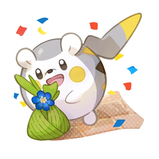 Fichier:Sticker 7e anniversaire (Togedemaru) - GO.png
