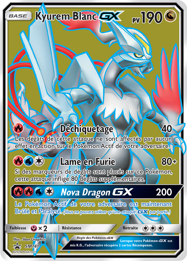 Kyurem Blanc-GX (Promo SM 141)