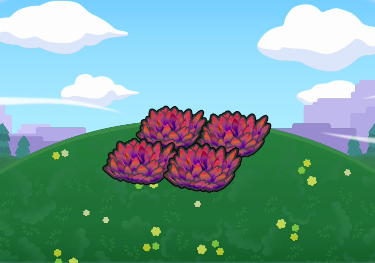 Fichier:Hautes herbes rouges en altitude Pokopia.png