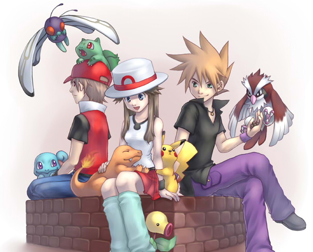 Fichier:Trio-trainers-red-green-blue-pokemon-artwork.jpg
