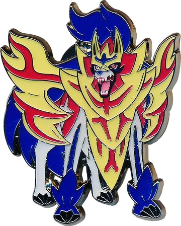 Fichier:Pin's JCC Collection Premium Acier Trempé Zamazenta.png