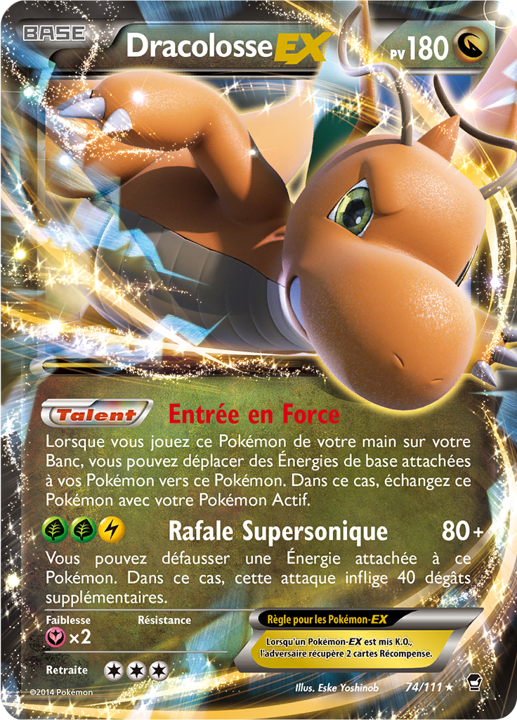Dracolosse-EX (XY Poings Furieux 74)