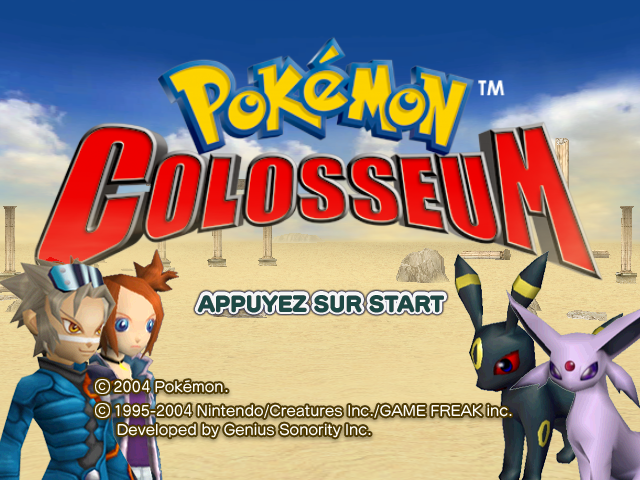 Fichier:Pokémon Colosseum écran titre.png