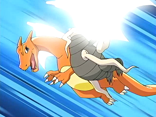 Fichier:AG190 - Dracaufeu de Sacha et Téraclope de Brandon (Flash-back).png