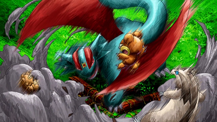 Fichier:XY046 - Keunotor, Teddiursa et Linéon d'une Éleveuse et Drattak (Flash-back).png