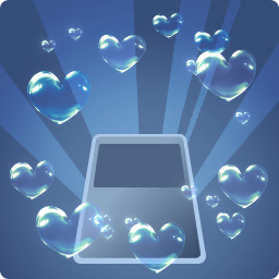 Fichier:Sprite Effet déco (combat) - Bulles-cœurs bleu clair JCCP.png