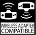 Logo compatibilité adaptateur sans fil.