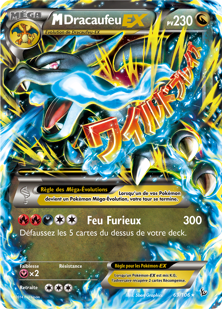 M-Dracaufeu-EX (XY Étincelles 69)